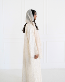 Ivory Sprinkle Abaya