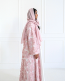 Blush Peony Abaya
