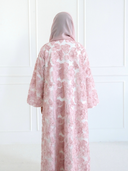 Blush Peony Abaya