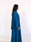 Teal Blue Abaya