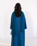 Teal Blue Abaya