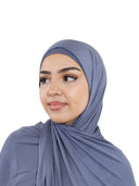 Jersey Hijab in Sky Blue