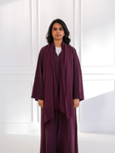 Plum Purple Abaya