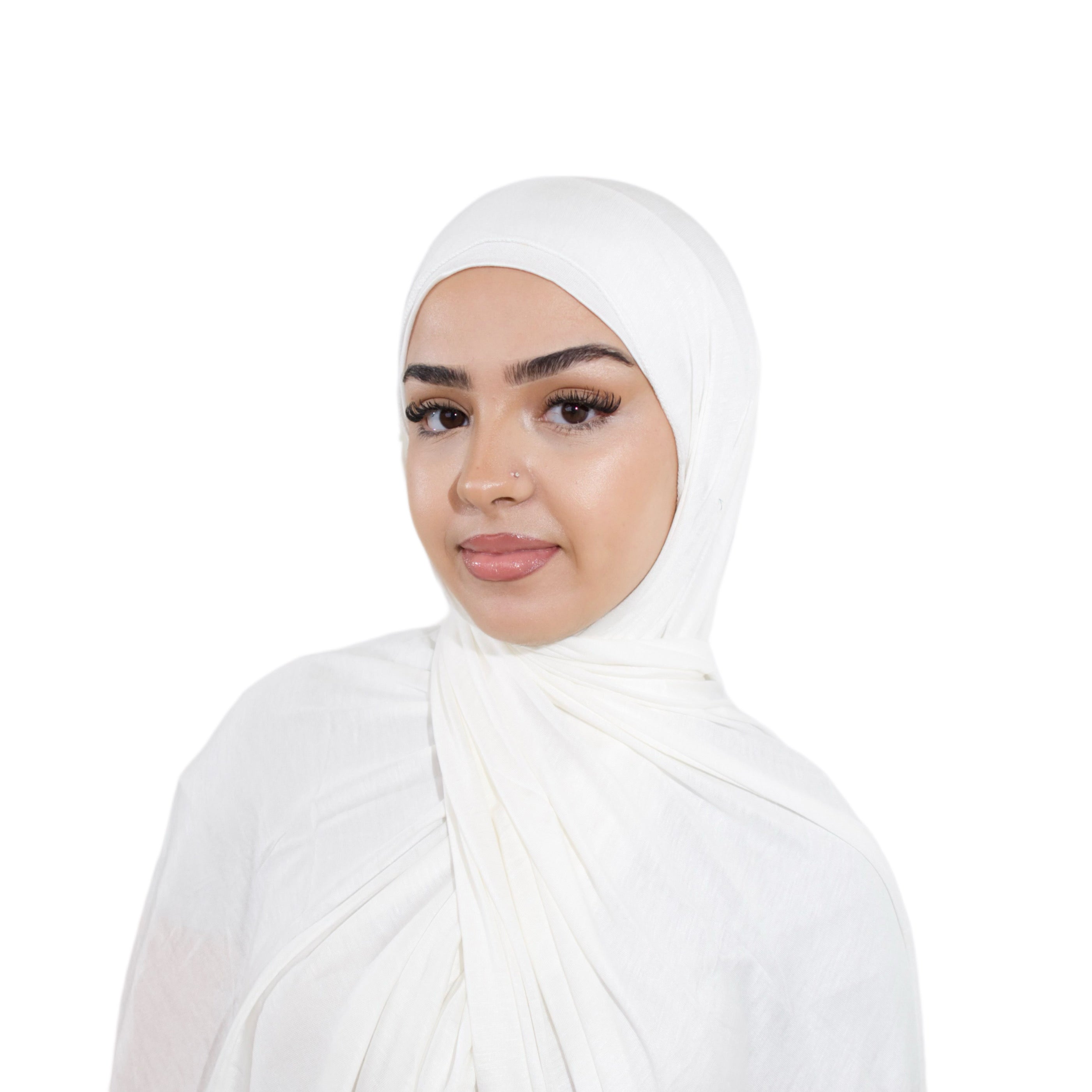 White hijab clearance