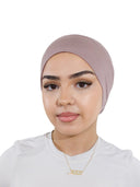 Under-cap in Dark Beige