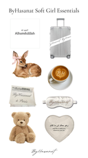 Soft Girl Essentials 3D Sticker Set