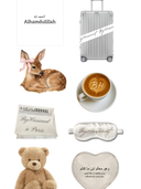 Soft Girl Essentials 3D Sticker Set