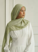 Soft Moss Modal Hijab