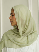 Soft Moss Modal Hijab