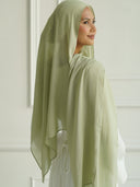 Soft Moss Modal Hijab