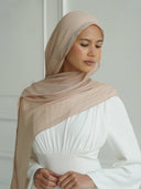 Neutral Almond Modal Hijab
