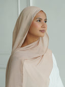 Neutral Almond Modal Hijab