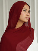 Cranberry Modal Hijab