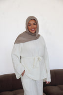 The Teddy Set in Ivory
