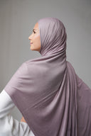 Jersey Hijab in Dark Beige