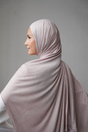 Jersey Hijab in Light Beige