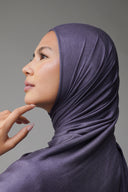 Jersey Hijab in Charcoal Grey