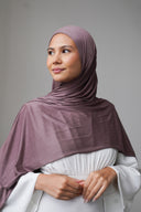 Jersey Hijab in Mink