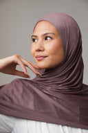 Jersey Hijab in Mink