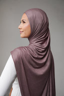 Jersey Hijab in Mink