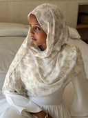The Praline Toile Modal Hijab