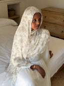 The Praline Toile Modal Hijab