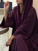 Plum Purple Abaya