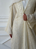 Vanilla Bloom Abaya