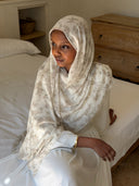The Praline Toile Modal Hijab