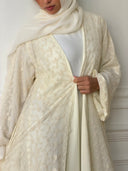 Vanilla Bloom Abaya