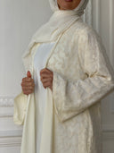 Vanilla Bloom Abaya
