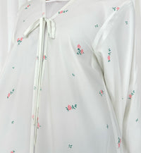 Floral Printed Abaya Set in Pink