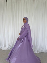 Reversible Organza Purple