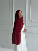 Cranberry Modal Hijab