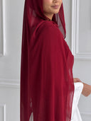 Cranberry Modal Hijab