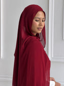Cranberry Modal Hijab