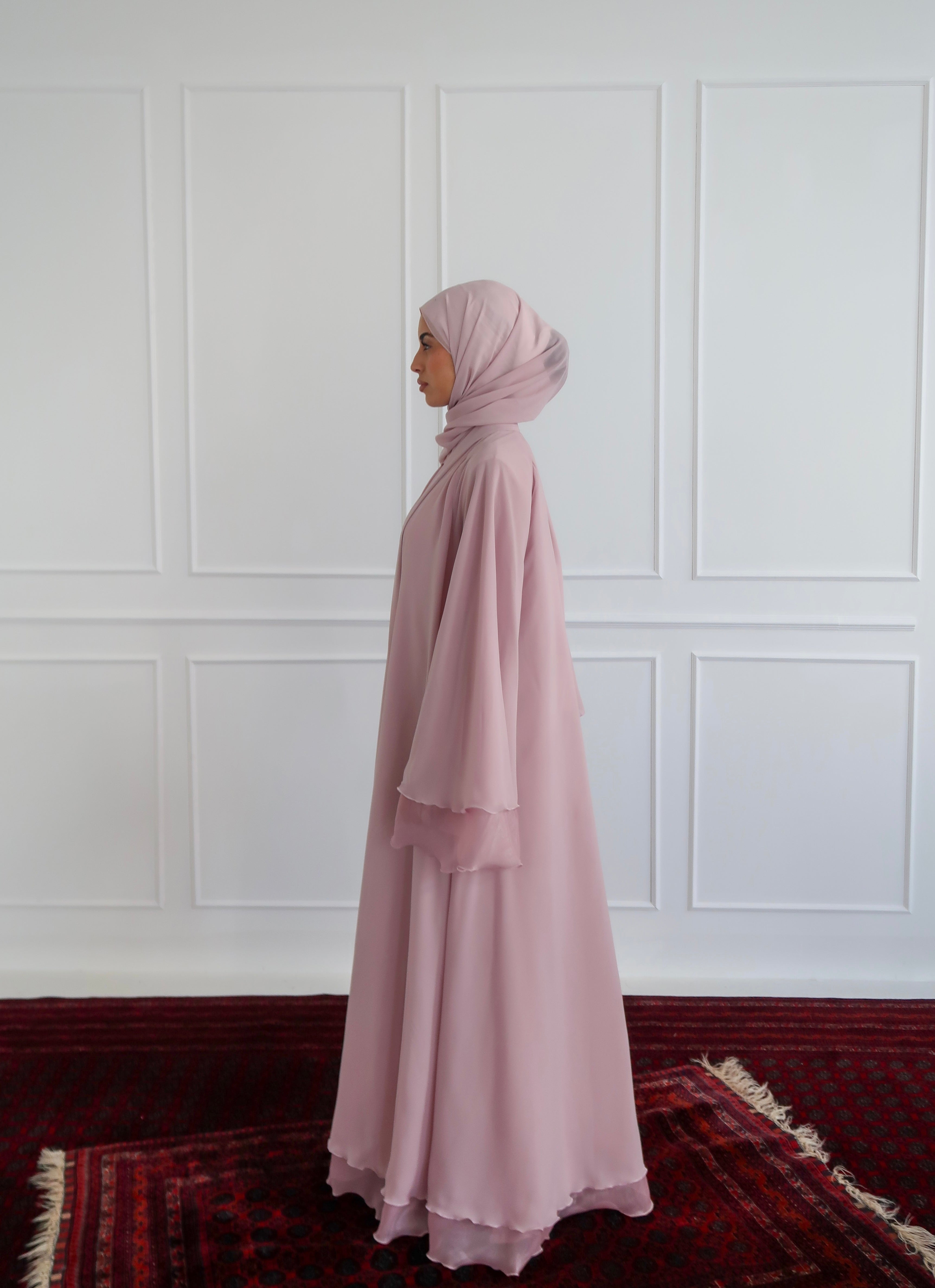 Reversible Organza Light Pink ByHasanat Reversible Organza Light Pink ByHasanat
