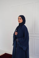 Reversible Organza Navy