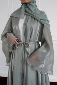 Reversible Organza Sage Green