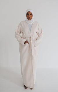 Abaya Coat Off-White