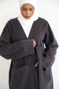 Abaya Coat Grey