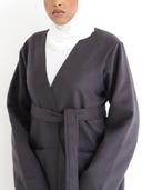 Abaya Coat Grey