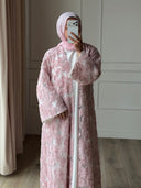 Blush Peony Abaya