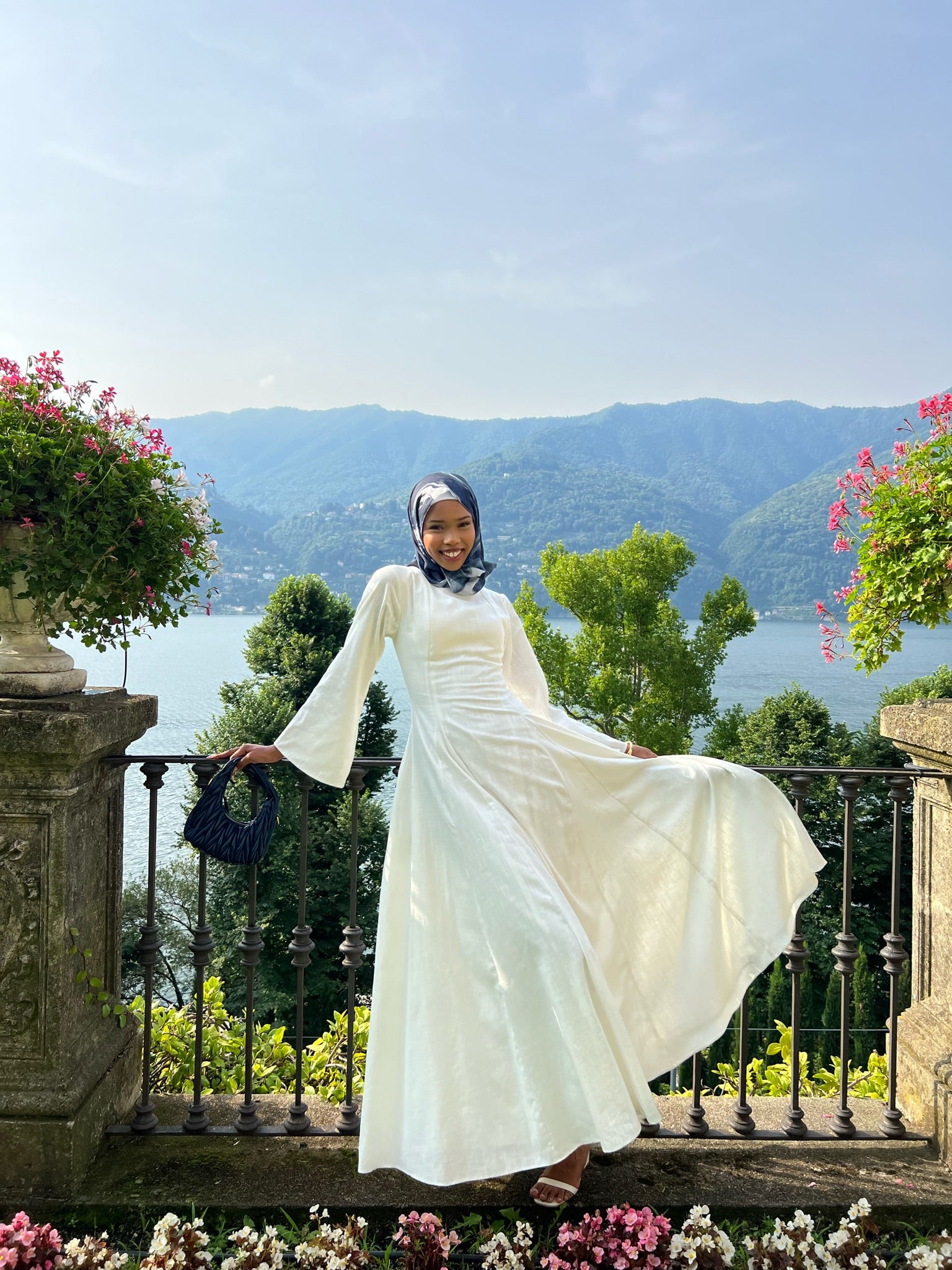 white linen dress australia Quade White Linen Dress – Dressxox main image 1