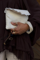 Waffle Knit Pouch