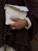 Waffle Knit Pouch