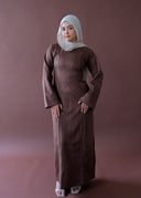 Mocha Brown Suede Dress