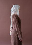 Mocha Brown Suede Dress