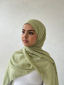 Sage Green Chiffon Hijab
