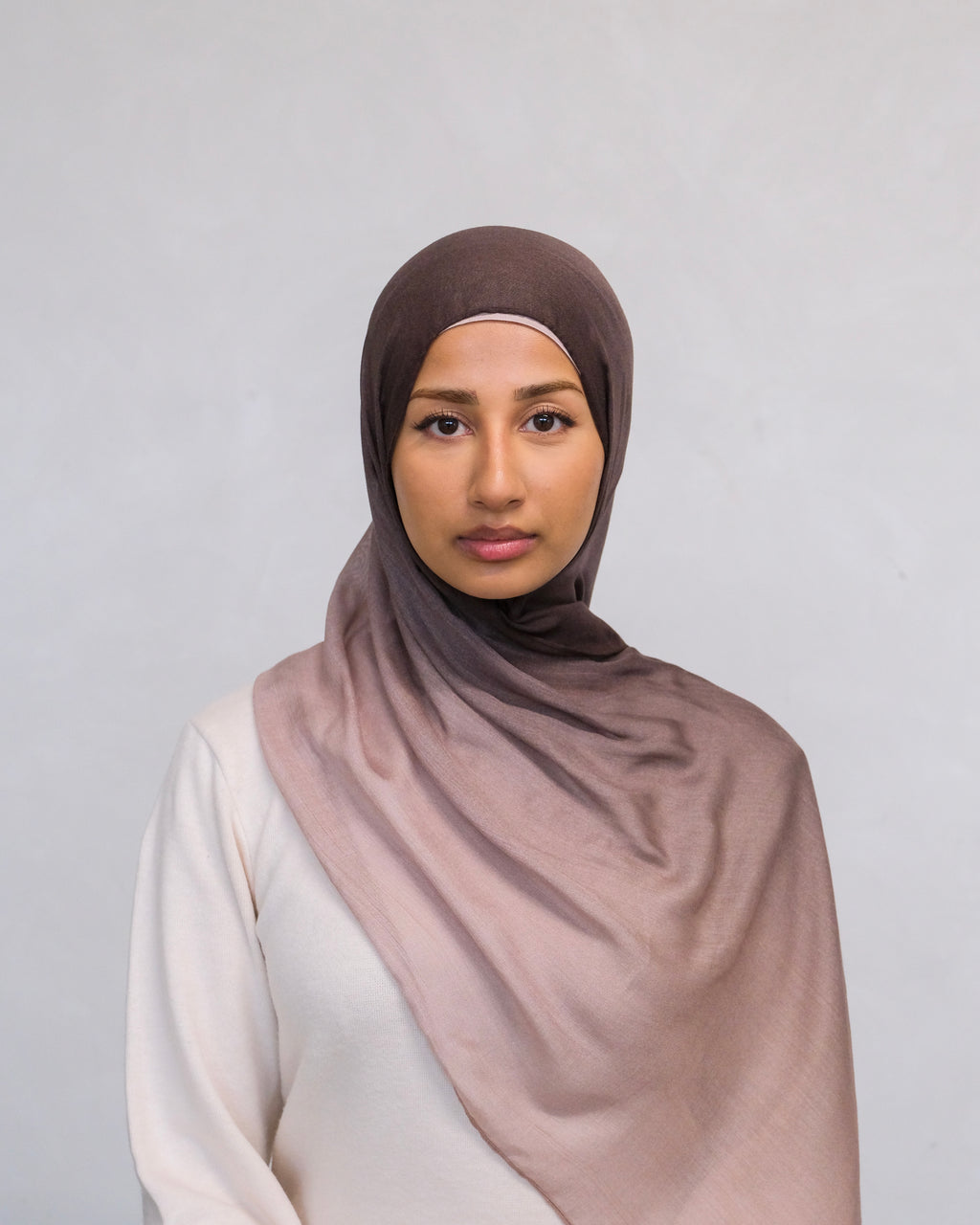 Brown Sugar Ombre Modal Hijab